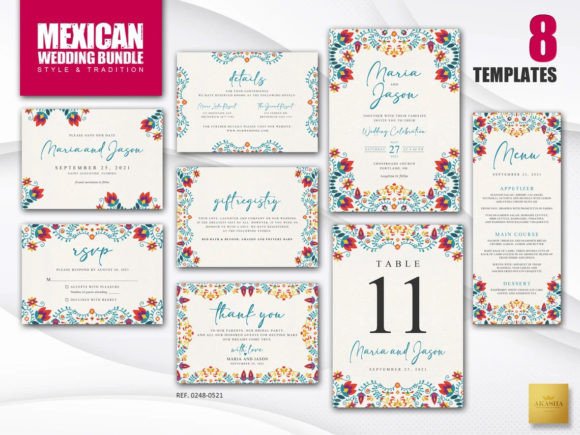 Download Mexican Theme Wedding Bundle - Wedding Collection
