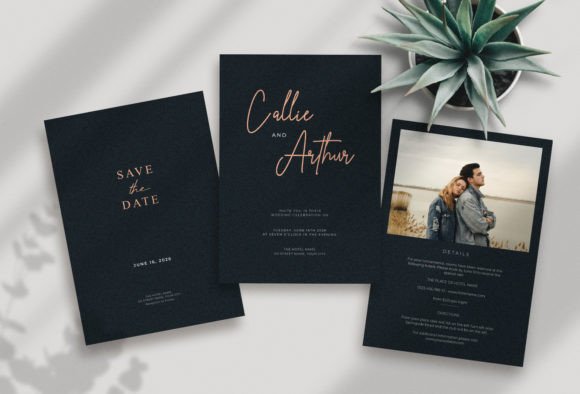 Download Elegant Wedding Invitation Template - Wedding Collection