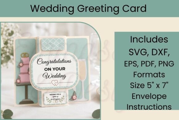 Download 3D Pop out Wedding Card SVG - Wedding Collection