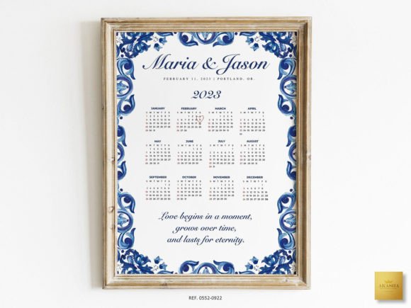 Download Mexican Theme Wedding Calendar Template - Wedding Collection